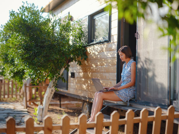 istock Tiny houses and Small Living concept 1473018535