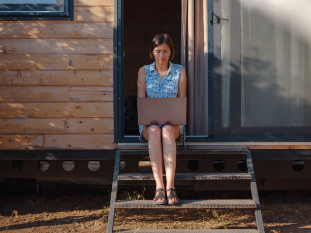 istock Tiny houses and Small Living concept 1473020066