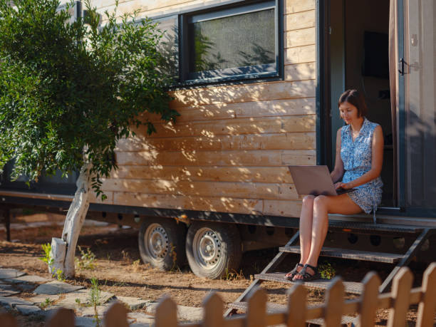 istock Tiny houses and Small Living concept 1473020145