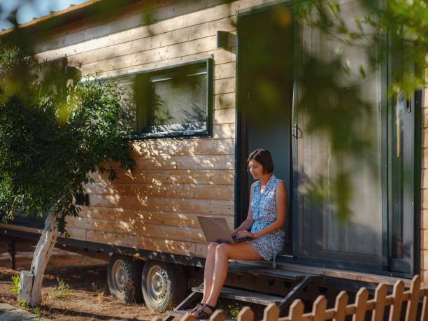 istock Tiny houses and Small Living concept 1473021172