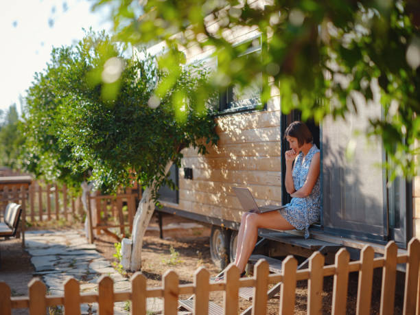 istock Tiny houses and Small Living concept 1473021278