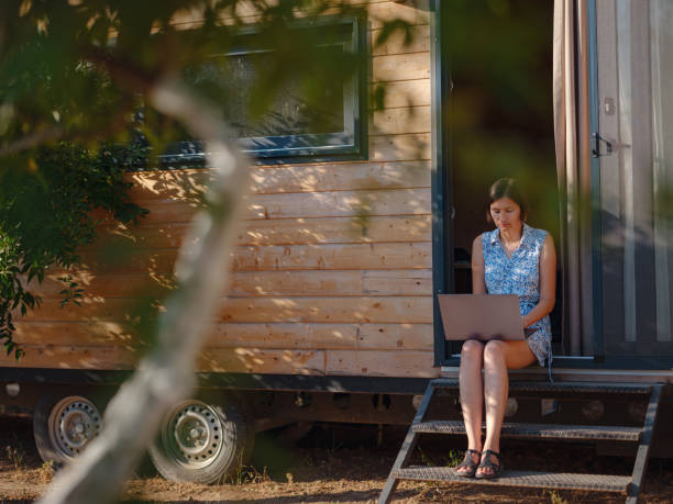 istock Tiny houses and Small Living concept 1473021792