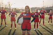 istock Female rugby team 1473024428