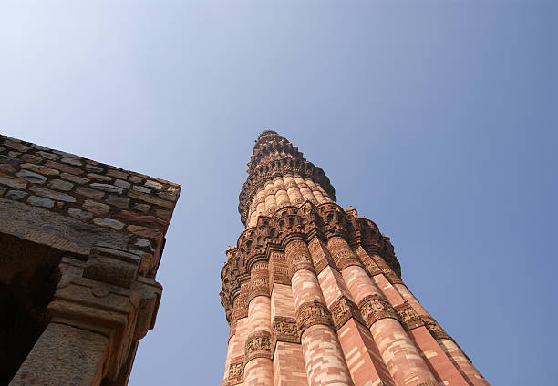 le qutb complex (également fait mention qutab ou qutub, qutb), delhi - delhi quitab minar qutab new delhi photos et images de collection