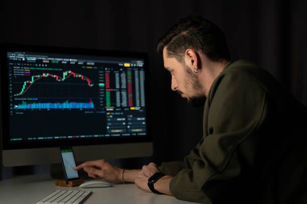 istock investor ,trader stock market screen cryptocurrency (digital money) 1473027698