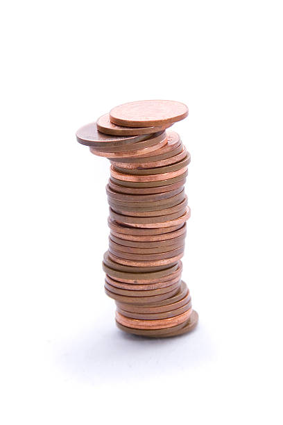 istock Tower of pennys 147302810