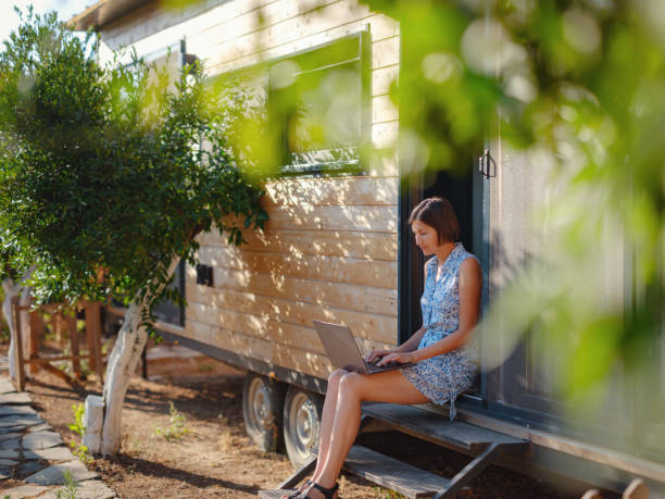 istock Tiny houses and Small Living concept 1473028104