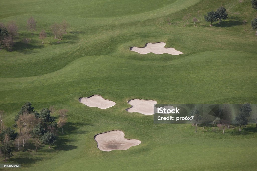 Golf, vue aérienne - Photo de Arbre libre de droits