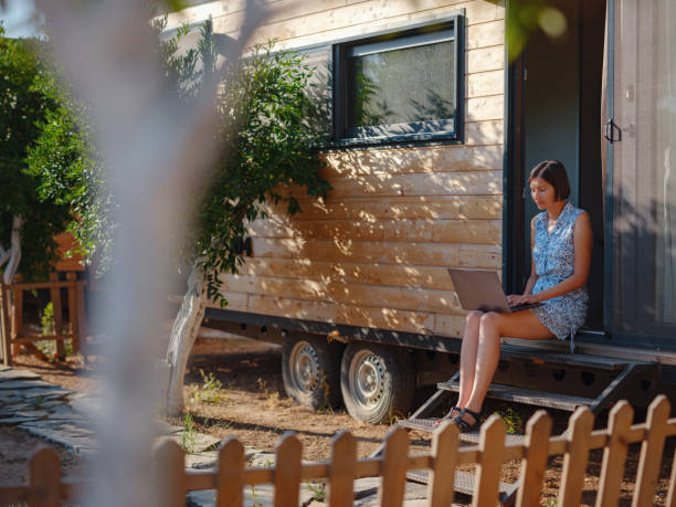 istock Tiny houses and Small Living concept 1473029834