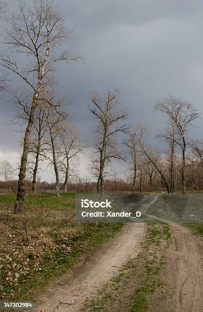 Country Road Stock Photo - Download Image Now - Above, Beauty In Nature, Blue