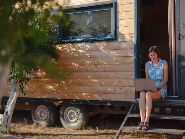 istock Tiny houses and Small Living concept 1473029879
