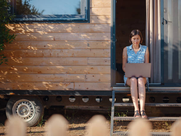 istock Tiny houses and Small Living concept 1473029907