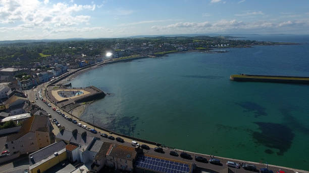 istock Donaghadee Lighthouse and Town Co Down Northern Ireland 1473031466