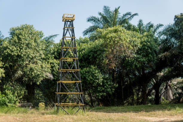Oil extraction pump in Barrancabermeja