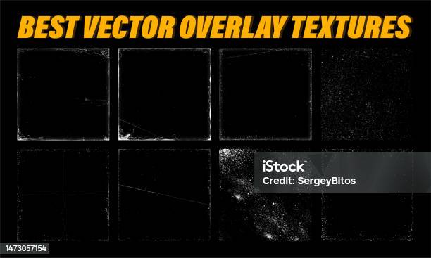 Square Inverted Overlay Square Overlay Texture Stock Illustration - Download Image Now - Album ...