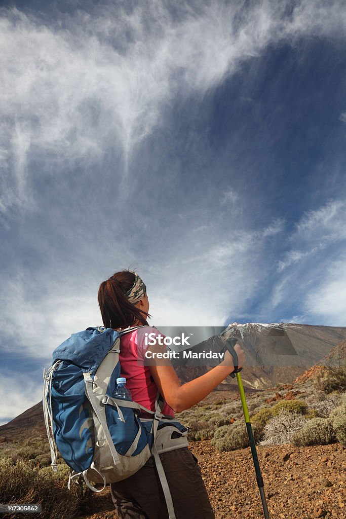 Wandern Sie zum Gipfel - Lizenzfrei Jugendalter Stock-Foto