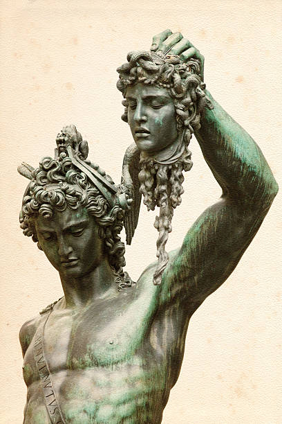 istock Perseus with the Medusa Gorgon 147306288