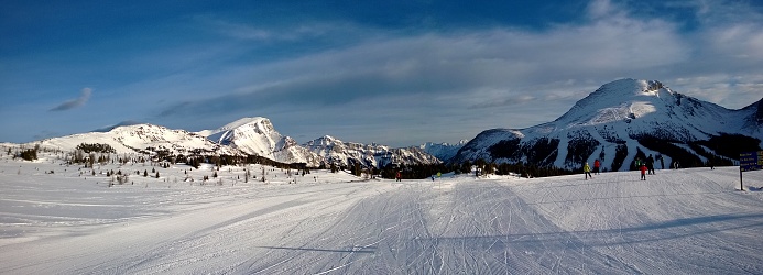 Arctic spring in south Spitsbergen. Around the fjord Hornsund.