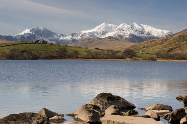 istock Snow capped Snowdon from Llynnau Mymbr, Wales 1473068766
