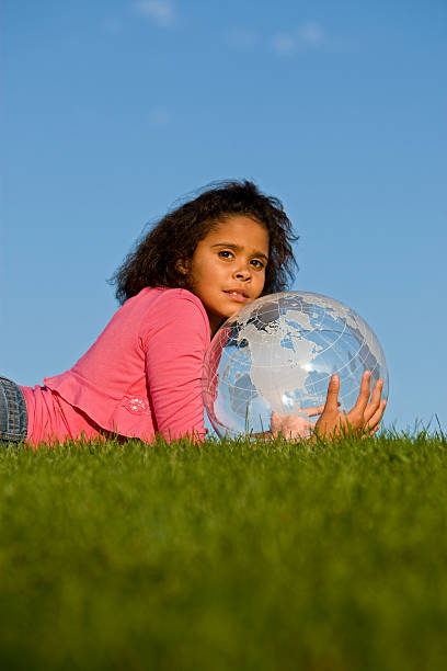istock Girl caring for the earth 147307232