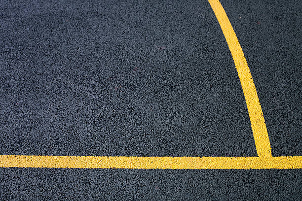 Basketballplatz abstrakte – Foto