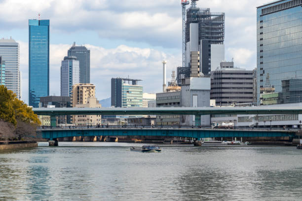 istock Scenery around Temmabashi seen from Nakanoshima, Osaka 1473074332