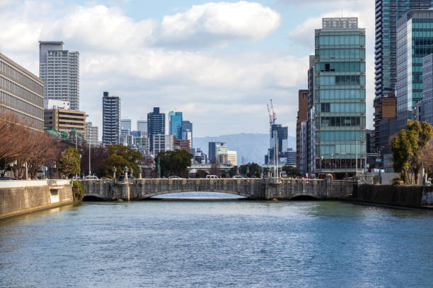 istock City scenery around Yodoyabashi in Osaka 1473074372