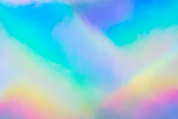 istock Holographic rainbow foil iridescent texture abstract hologram background 1473076101