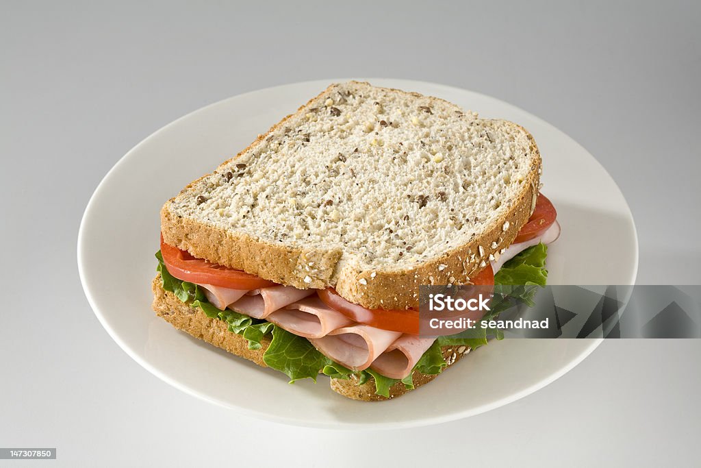 Бутерброд с ветчиной - Стоковые фото Без людей роялти-фри