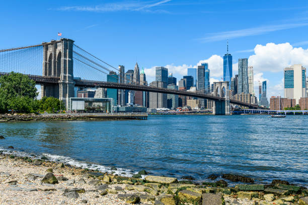 istock Brooklyn Bridge and Manhattan skyline 1473087499