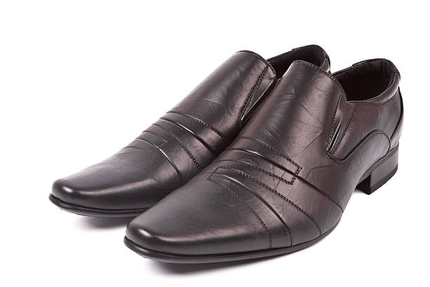 istock Mens black shoes 147309133