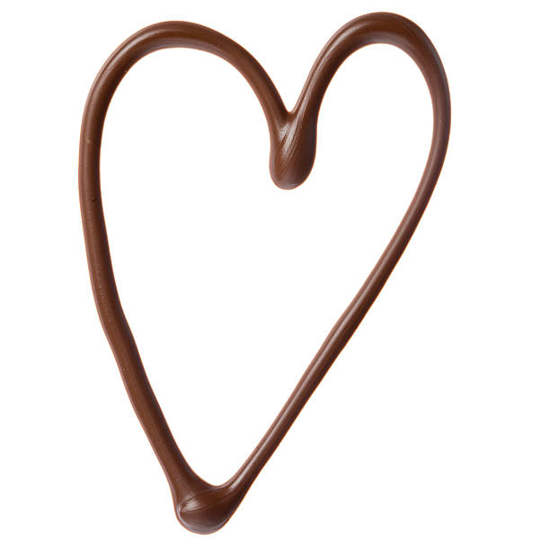 istock Heart made of chocolate 147309472
