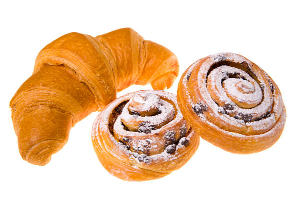 fresh bread stock photo