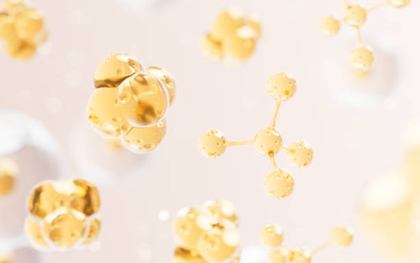 istock Transparent cell with biotechnology and cosmetic concept, 3d rendering. 1473096726