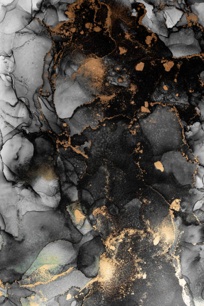 istock Marble ink abstract art from exquisite original painting for abstract background 1473098011