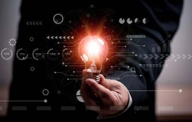 istock idea concept. Ideas and Imagination, Creativity and Inspiration Job thinking that can happen in every industry, industry, finance, engineering, agriculture, finance and banking. 1473101775