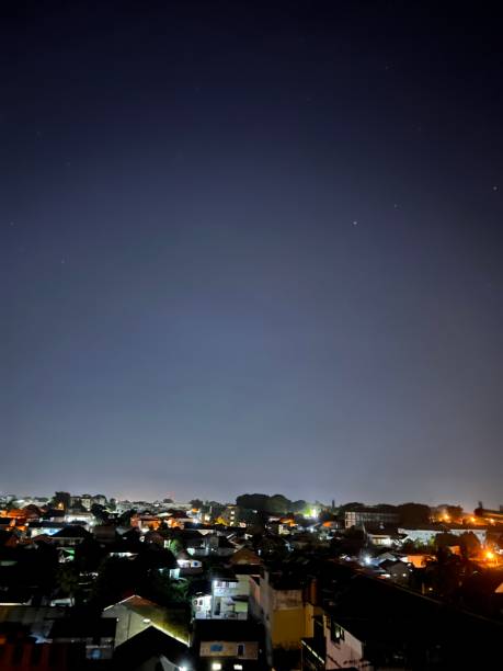 istock View of housing at night 1473102495