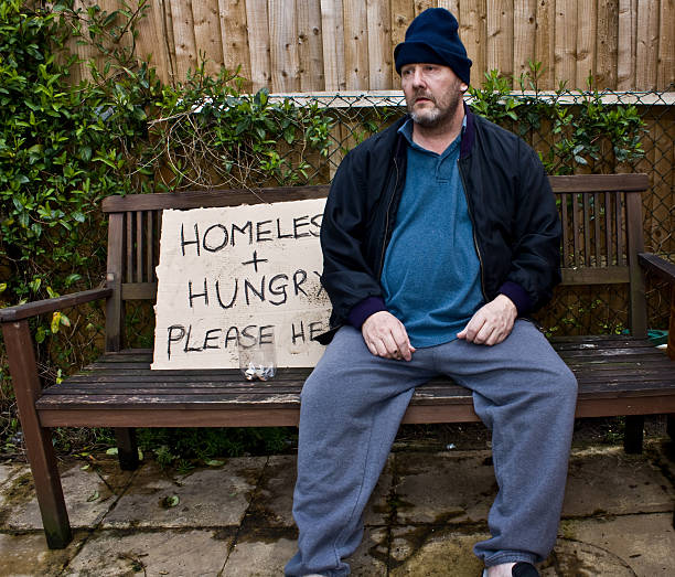 Homeless stock photo