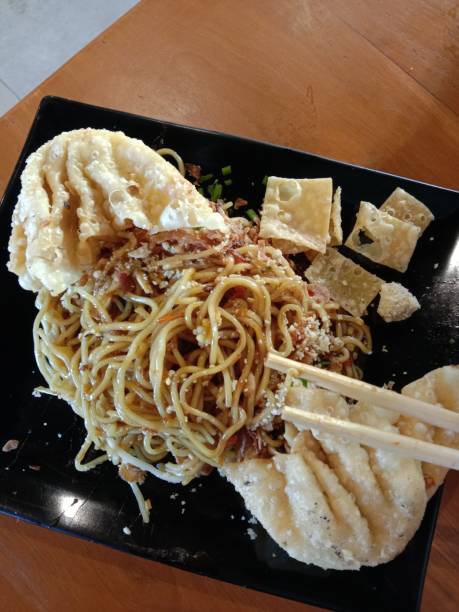 istock A plate of spicy noodles plus fried dumplings 1473105250