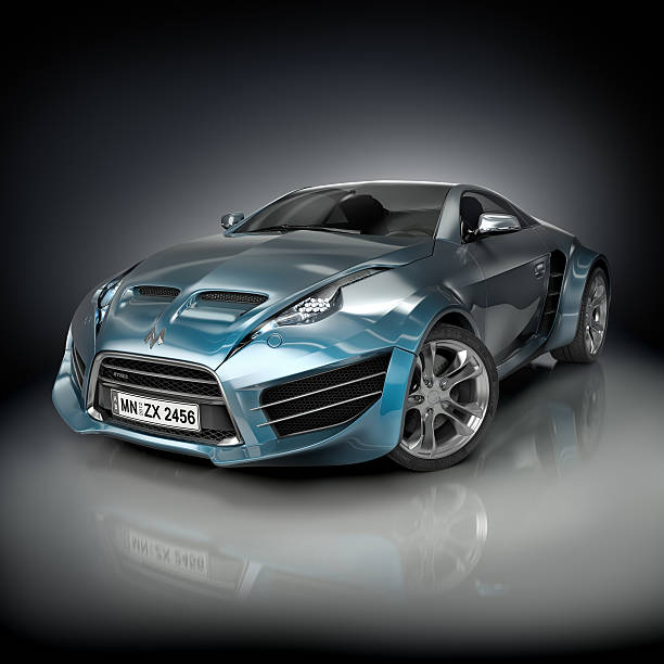 istock Hybrid sports car 147310605