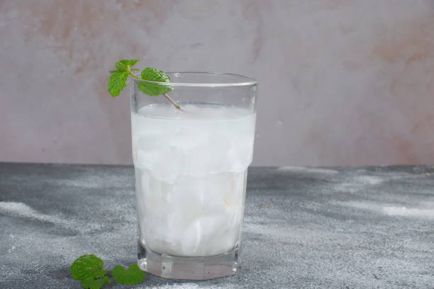 young coconut ice,Indonesian popular drink,
