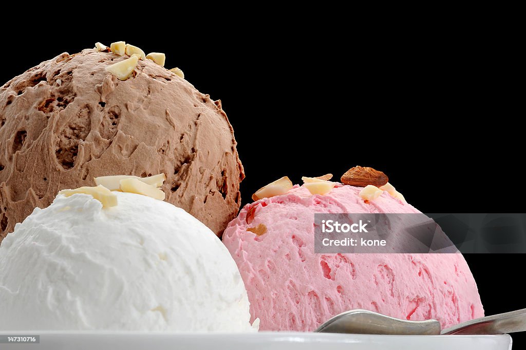 Ice sorvete - Foto de stock de Colher - Faqueiro royalty-free