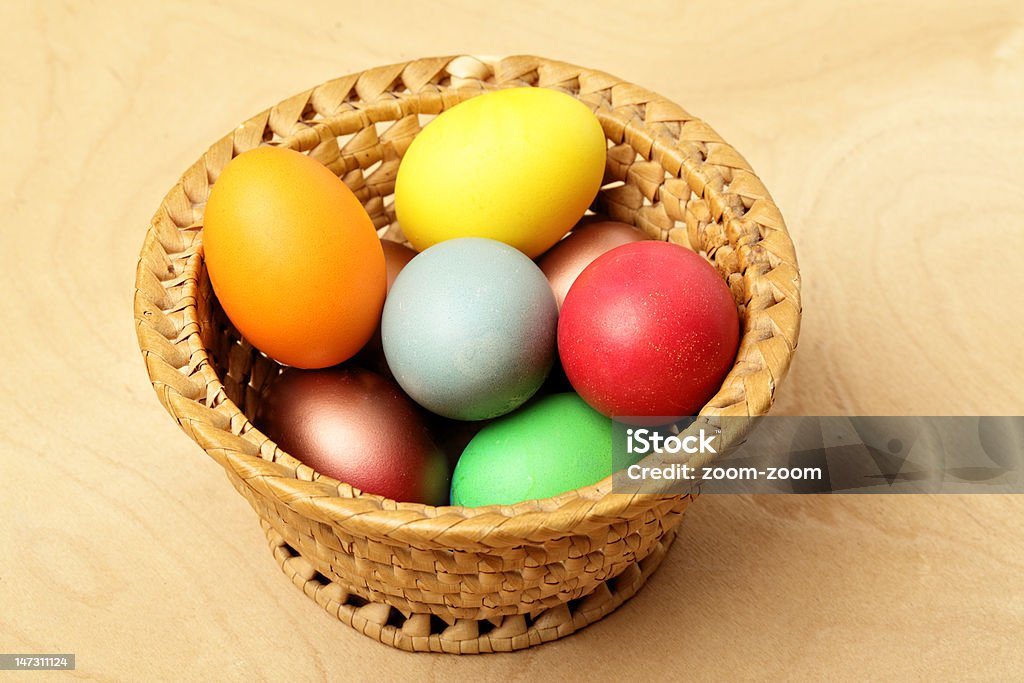 Uova di Pasqua - Foto stock royalty-free di Cibo