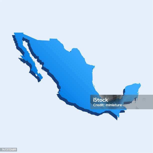 Mexico Abstract Map Mexico Map Stock Illustration - Download Image Now - Abstract, Art ...