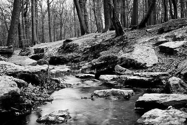 Stream lange Belichtung – Foto