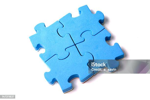Puzzles Stock Photo - Download Image Now - Attached, Complexity, Connection