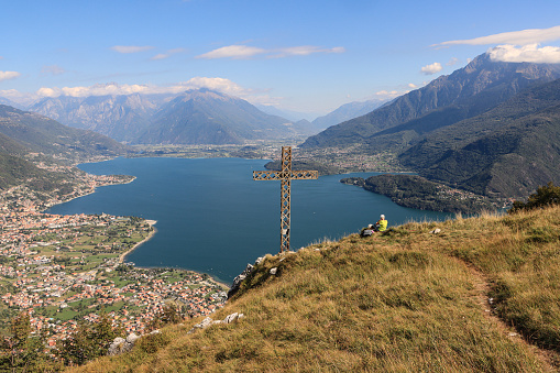 La Crocetta over Lake Como