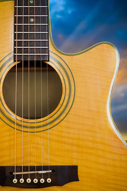 istock Acoustic Cutaway Guitar 147312800