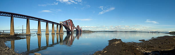 Forth Bridge, Scotland stock photo