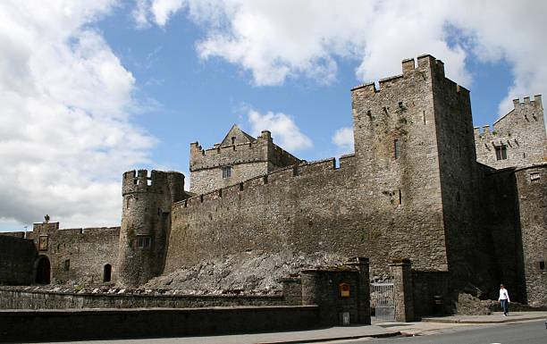 Cahir Castle stock photo